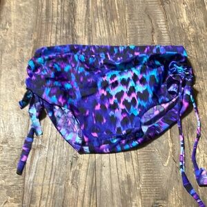 NWOT K-Deer Animal print Bum Bum Shorts Yoga/Swim - xl